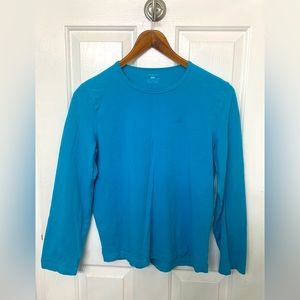 Jones NewYork Sport Blue Long Sleeve Top/XL